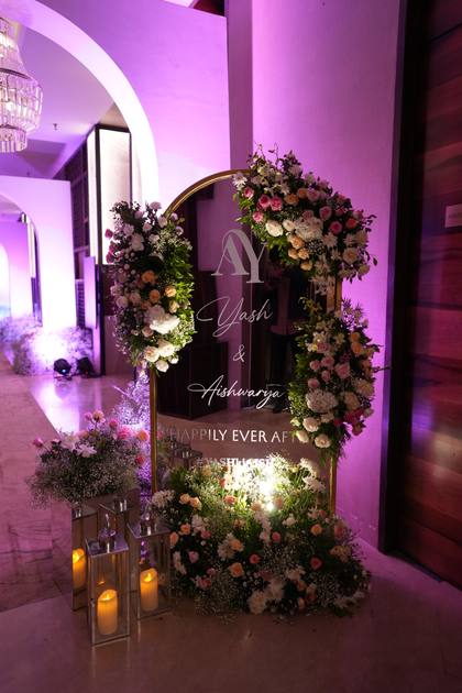 Signage and Photo-op — Reception decor — Westin